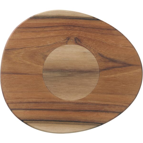 Aida RAW magnetisk bordskåner, 17,5 x 15 cm, teak
