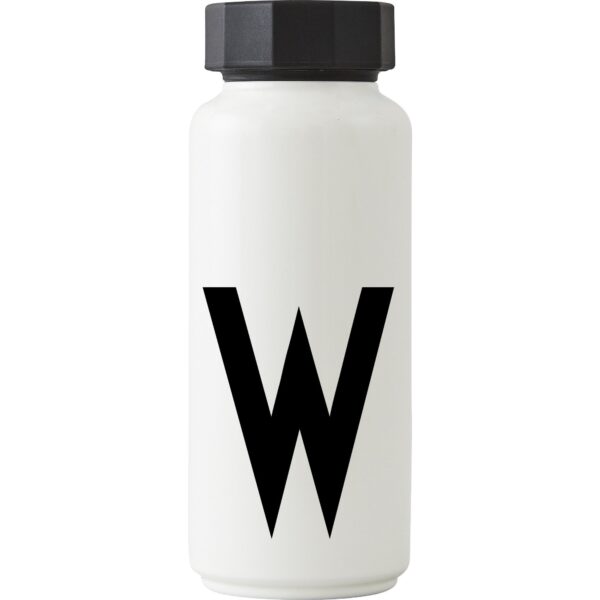Design Letters Personlig termoflaske hvid, W