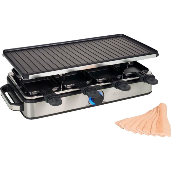 Princess Grill Deluxe Raclette, 8 personer