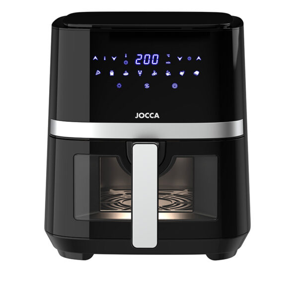 Jocca digital airfryer sort 5 liter